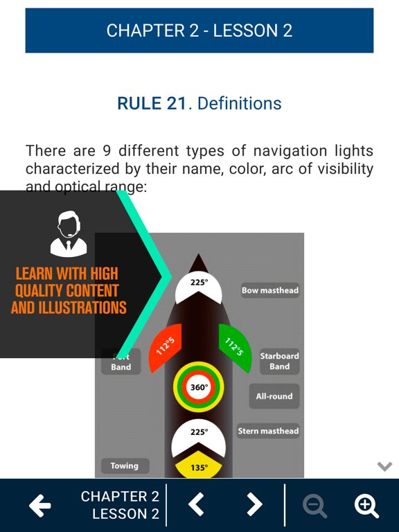 ColRegs: Nav Light Quiz iPad screenshot