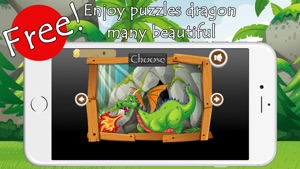 Knight And Dragon Big Jigsaw Puzzle Online For Kid screenshot #2 for iPhone