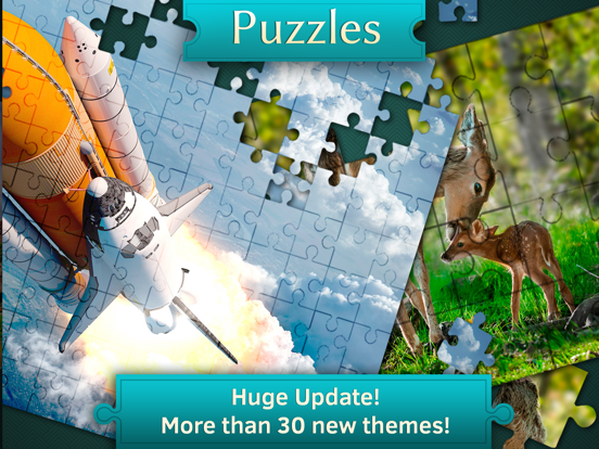 Holiday Jigsaw Puzzles Nature iPad screenshot