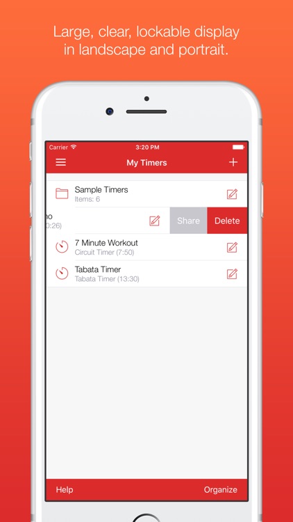 Seconds - Interval Timer for HIIT, Tabata Training screenshot-4
