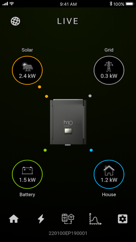 #2. batterX® liveX (iOS) 由: Vision UPS Systems