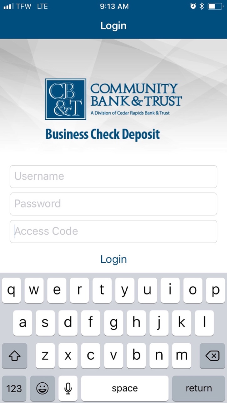 iPhone screenshot