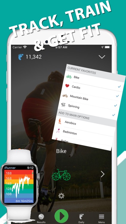 iBiker Cycling & Heart Trainer screenshot-0