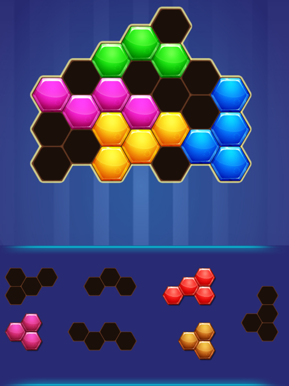 Hexa Blast! Block Puzzle Game iPad screenshot