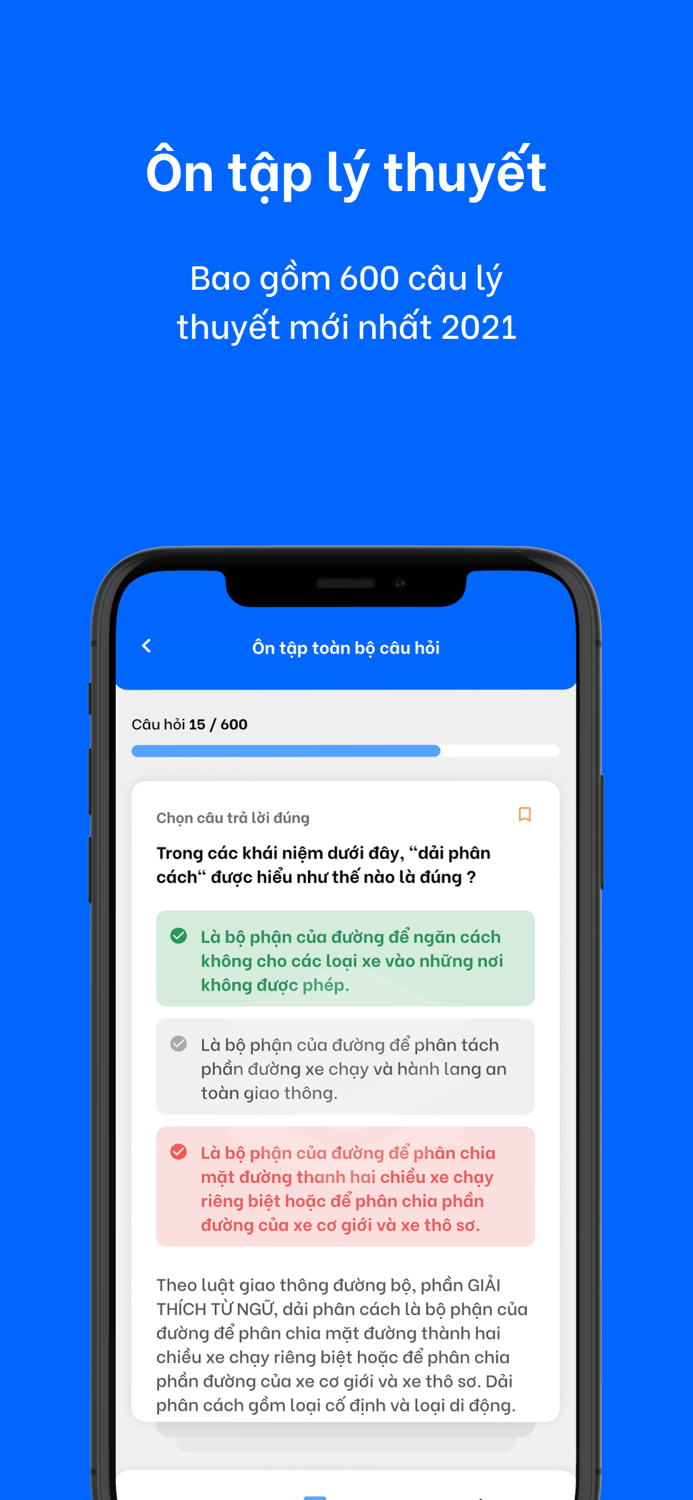 Ôn GPLX 120 Mô Phỏng and 600 Câu
