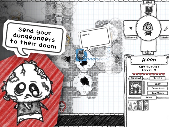 Guild of Dungeoneering iPad app afbeelding 2