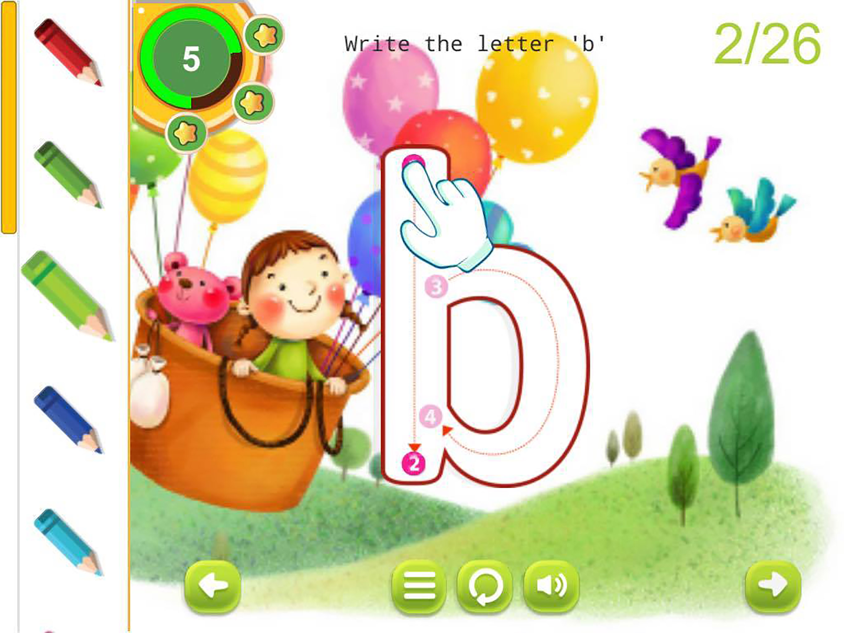 ABC Tracing English Alphabet Letters for Preschool screenshot 7