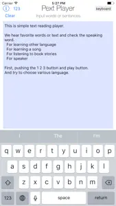 text player screenshot #2 for iPhone