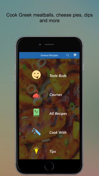 Screenshot #1 pour Greek Recipes SMART Cookbook