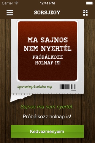 Napi Sorsjegy screenshot 4