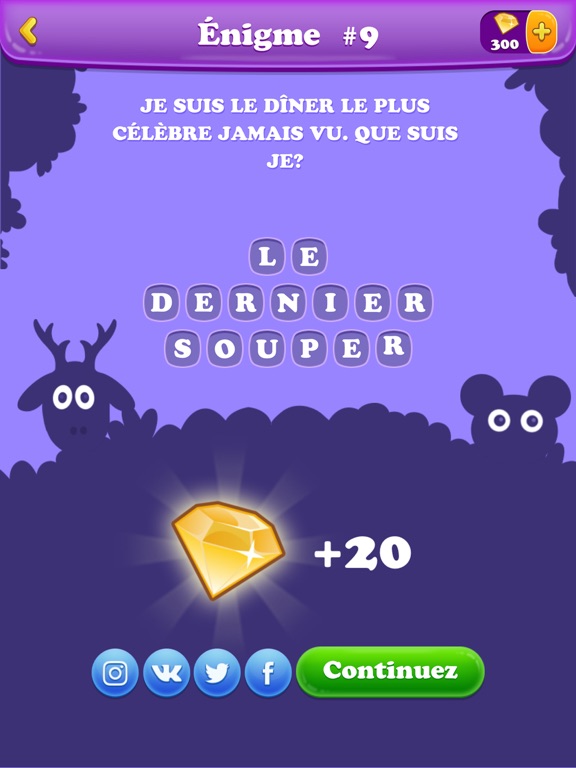 Screenshot #6 pour Énigmes en Français à Résoudre