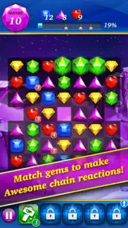jewel story - 3 match puzzle candy fever game iphone screenshot 1