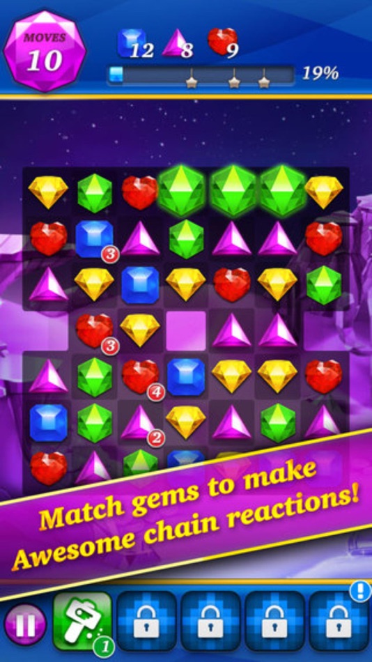 Jewel Story - 3 match puzzle candy fever game - 1.0 - (iOS)