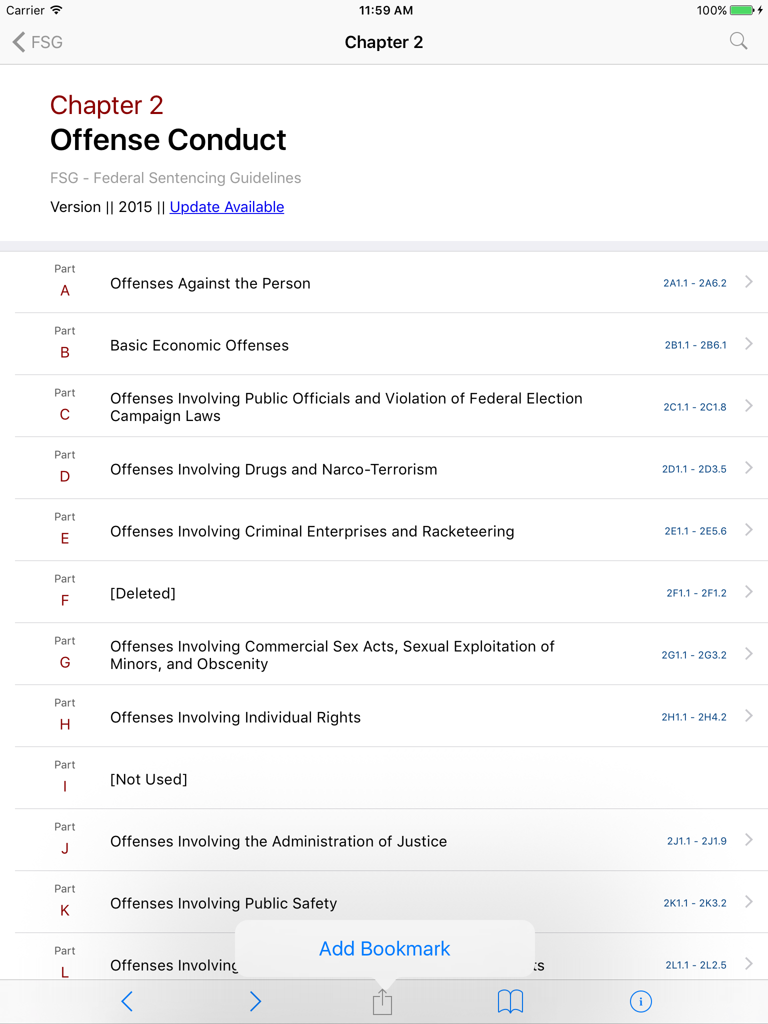 Federal Sentencing Guidelines (LawStack's FSG)