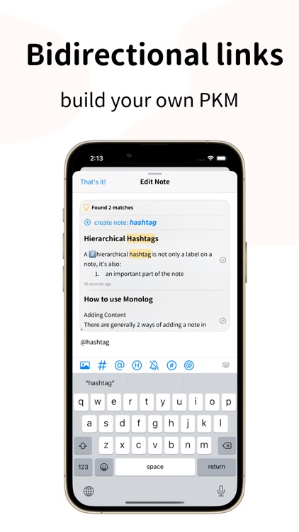 Monolog - Minimalist Notes