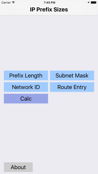 How to cancel & delete IP Prefix Sizes from iphone & ipad 1