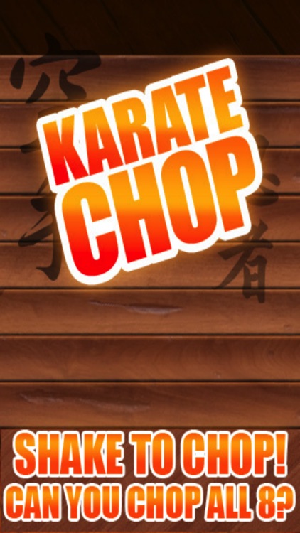 Karate Chop - Fun Ninja Game!