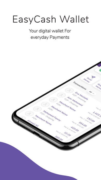 EasyCash Wallet Screenshot
