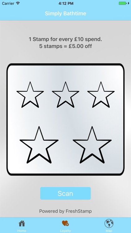 Simply Bathtime Loyalty App