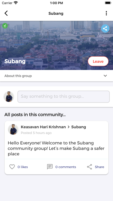 RepotLah! - Your Voice. Screenshot