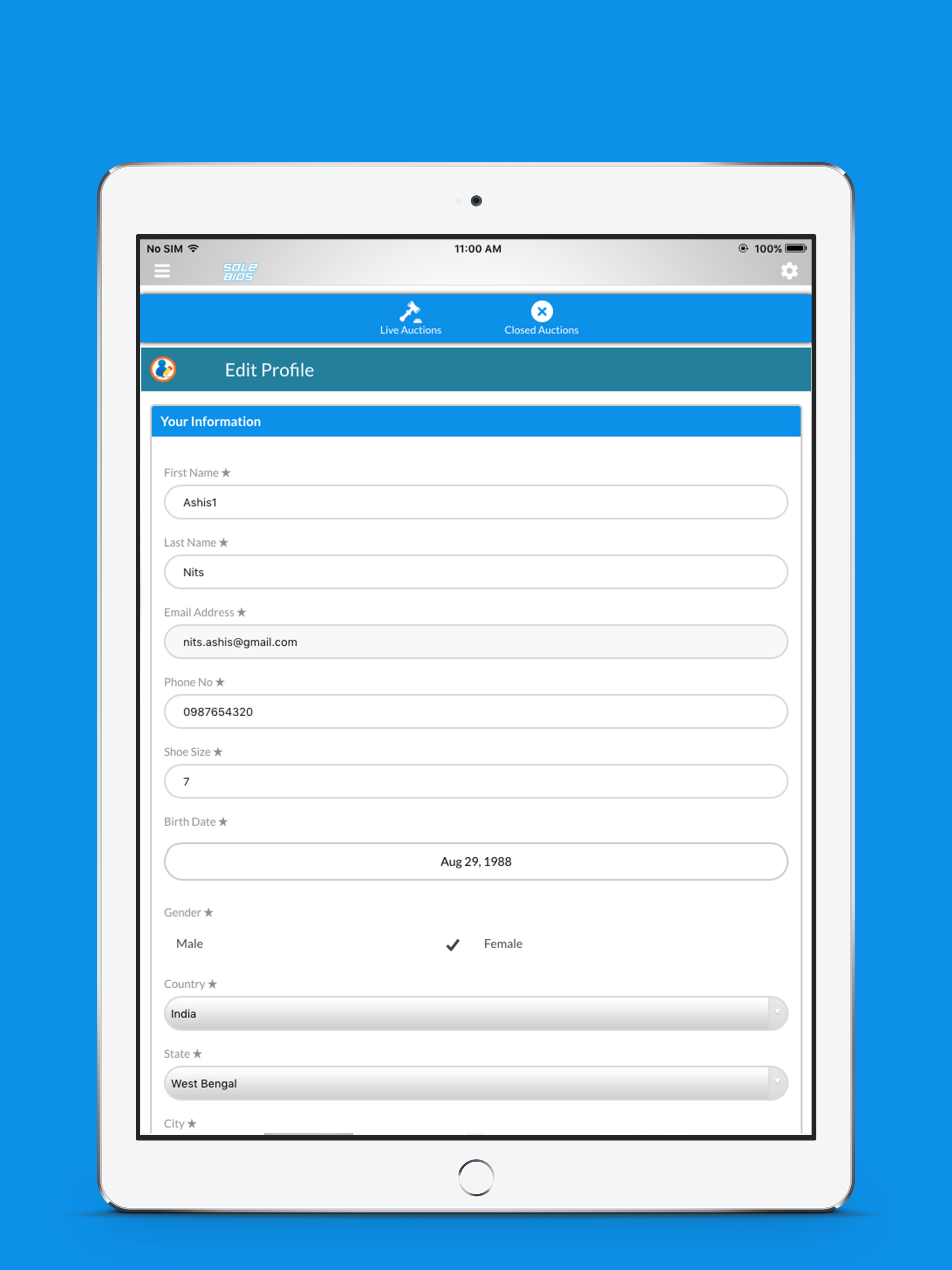 SoleBids screenshot 10