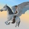 Pegasus flight simulator games is new horse flying open world game