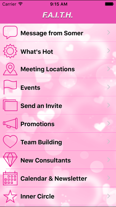 F.A.I.T.H AREA iPhone screenshot 3 - Business app