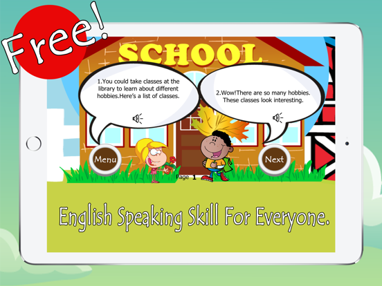Learning Basic English Speaking Skill For Everyone iPad screenshot