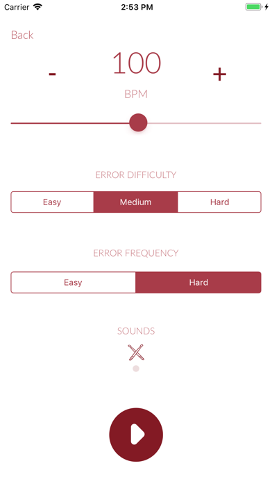 Warchal Metronome Screenshot