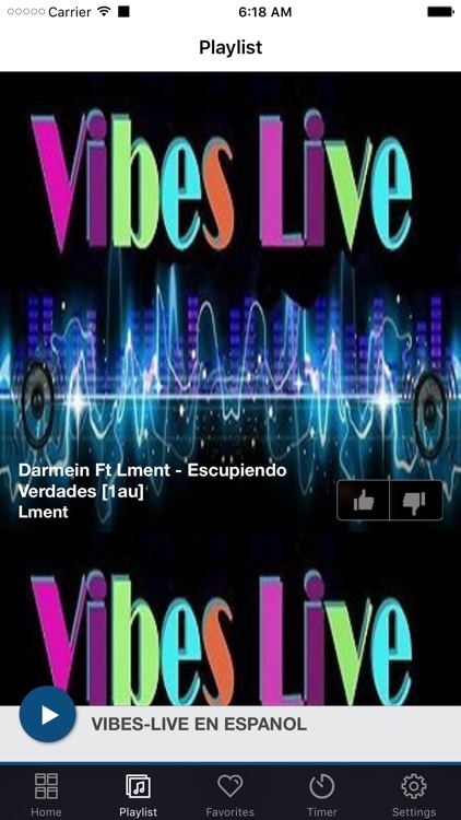 VIBES-LIVE EN ESPANOL