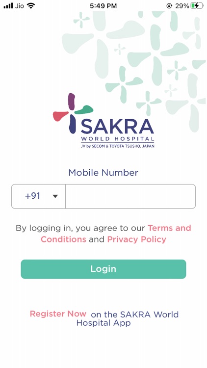 Sakra Patient App