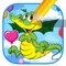 Coloring Page Game Dragon Story Free Play Version