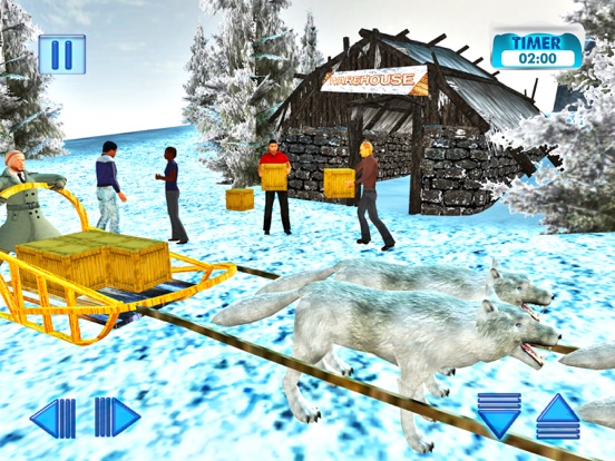 Screenshot #6 pour Transport de traineaux à chien en montée et livrai