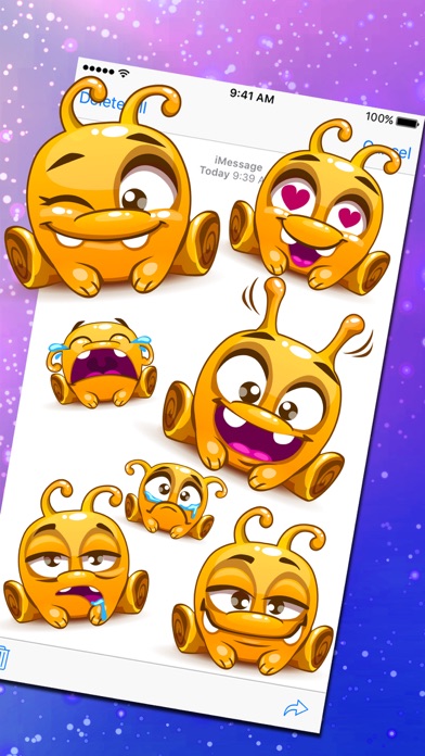 Baby Monster Cute Stickers screenshot 3