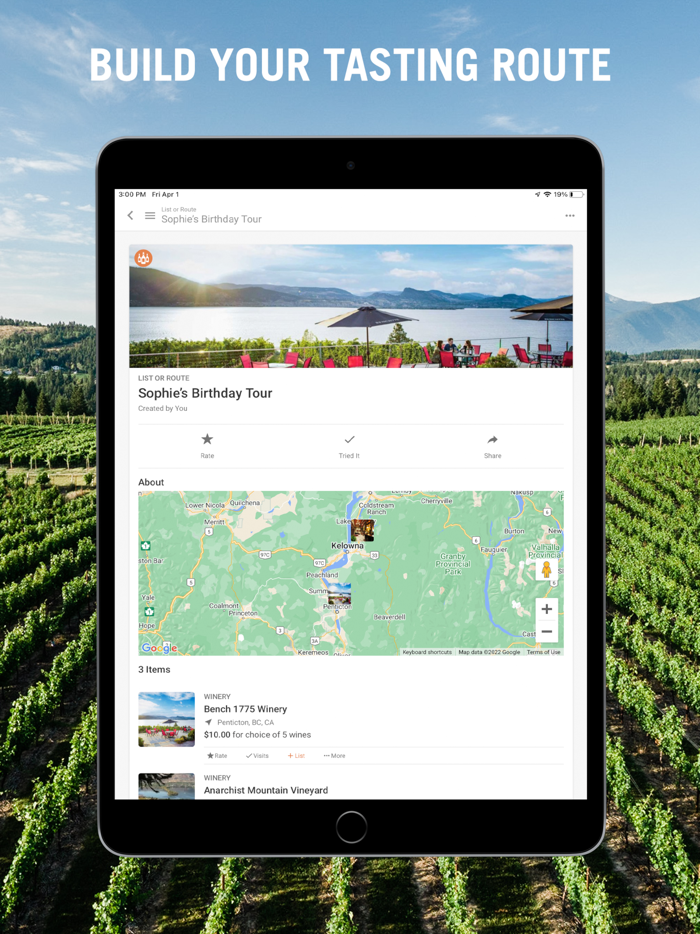 Wines of BC Explorer