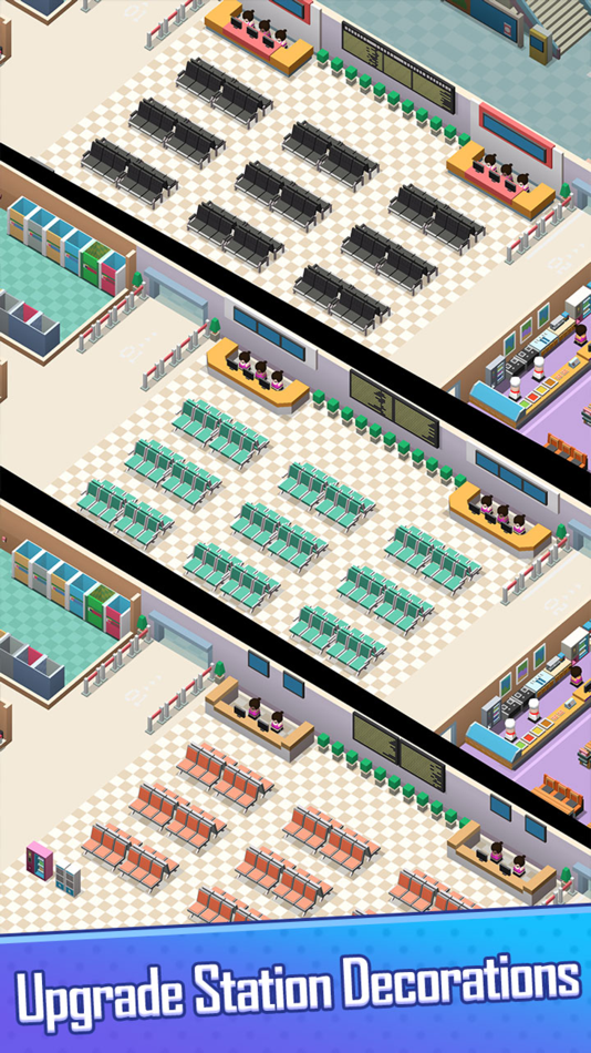 #3. Railway Tycoon - Idle Game (iOS) 来自: 肖见 陈