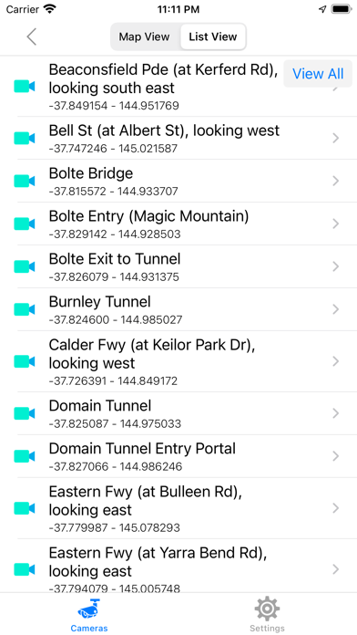 Traffic Road Cameras in AU Screenshot 4 - AppWisp.com Traffic Road Cameras in AU Screenshot 4 - AppWisp.com