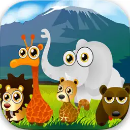Kids Animals Education game-Matching app icon