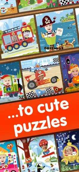 Game screenshot Toddler jigsaw puzzle for kids apk