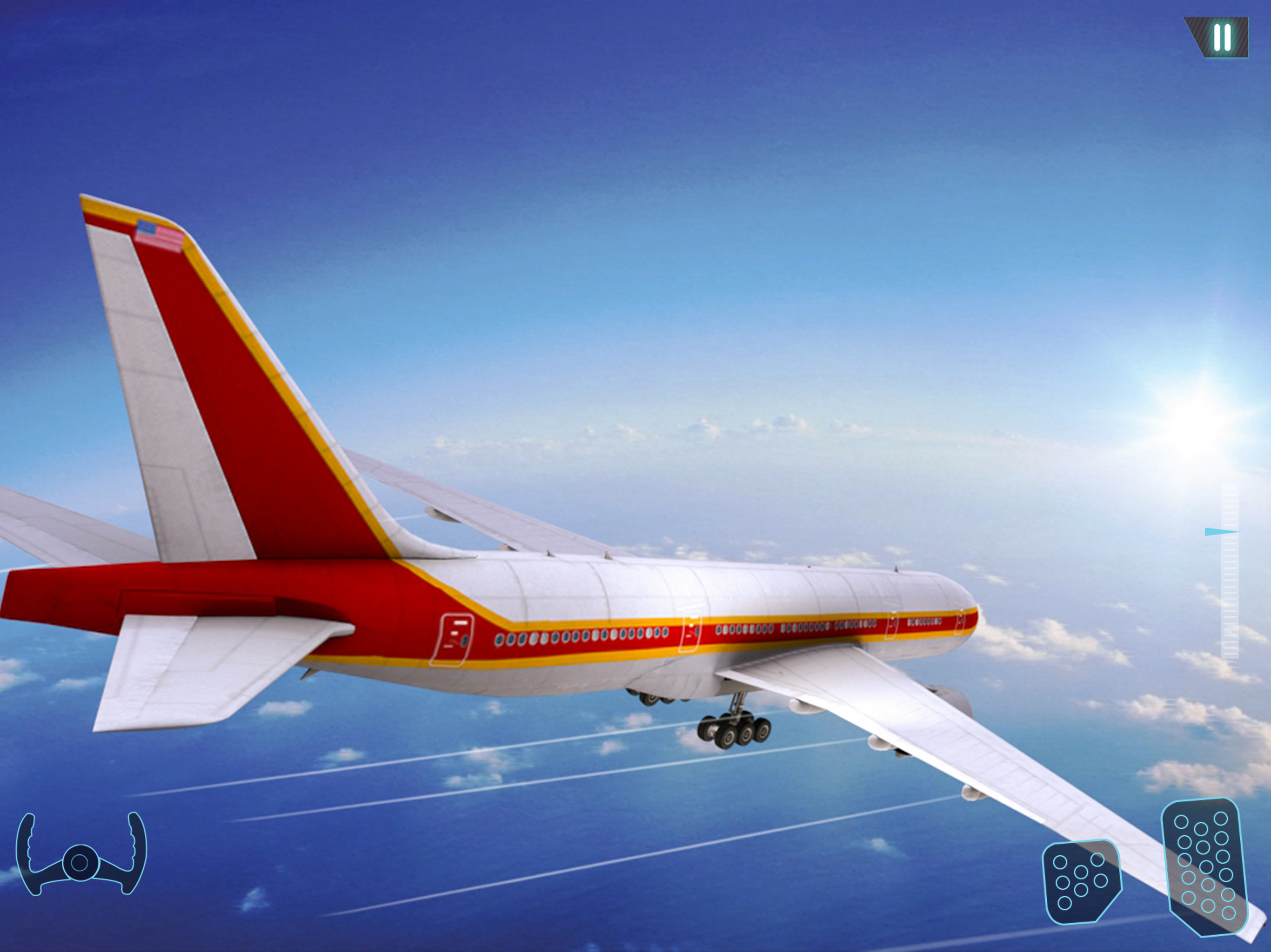 Take off Airplane Pilot Race screenshot 6