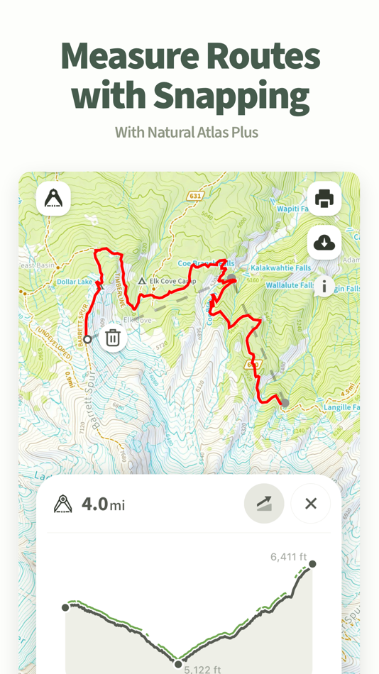 #3. Natural Atlas: Topo Maps & GPS (iOS) 由: Natural Atlas