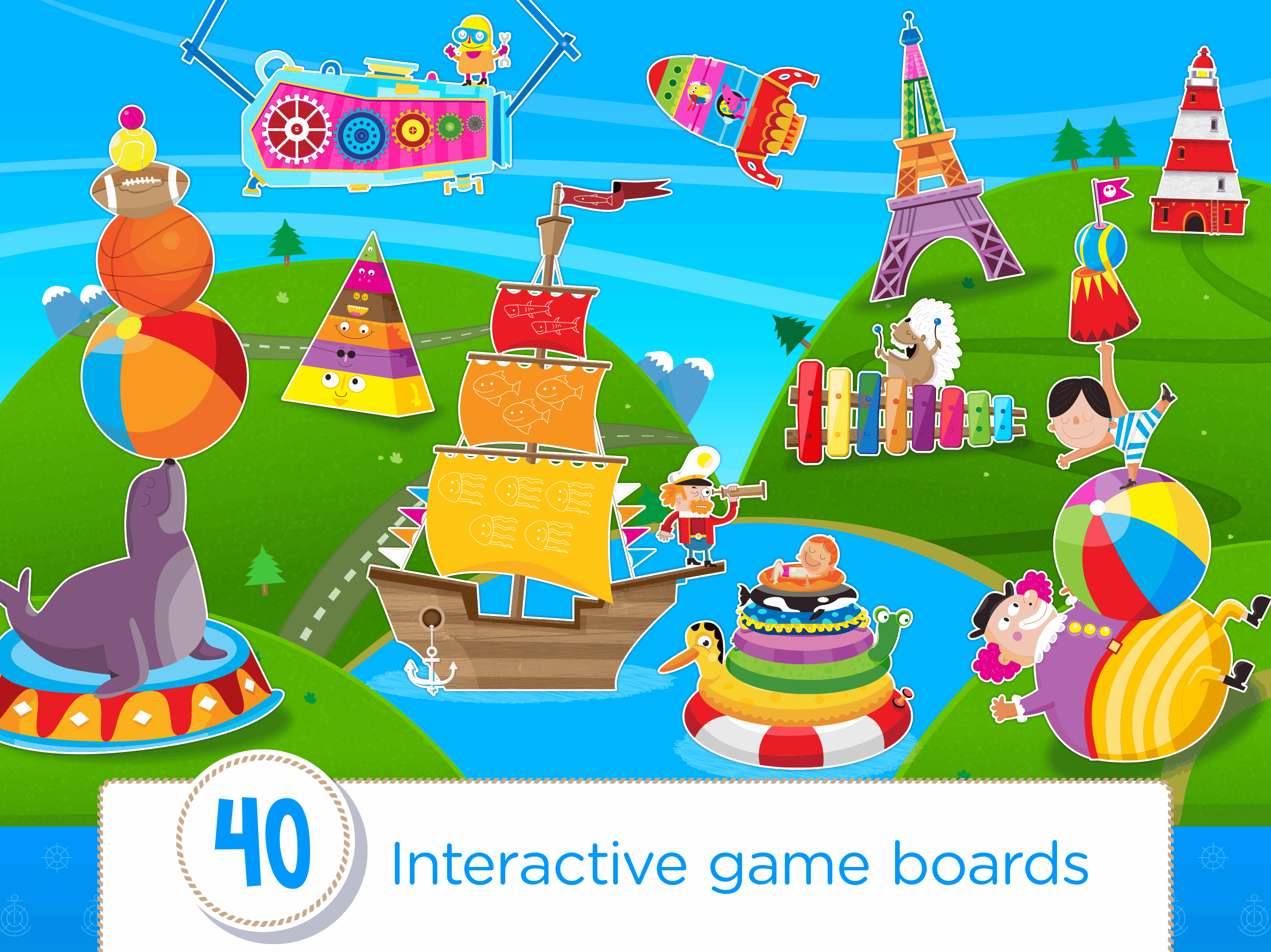 Towers puzzle games for kids in preschool free screenshot 7