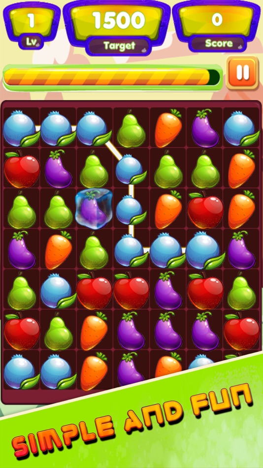 Fruit Link - Fruits Connect New Puzzle Games - 1.0 - (iOS)