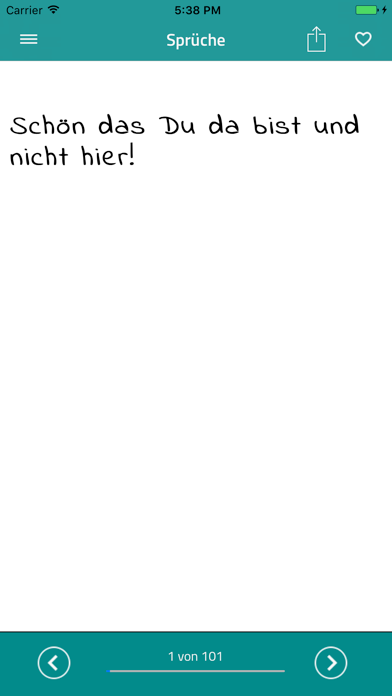 Screenshot #2 pour Coole Sprüche - Lite