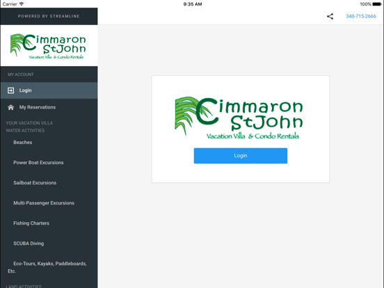 Cimmaron St. John Guest App