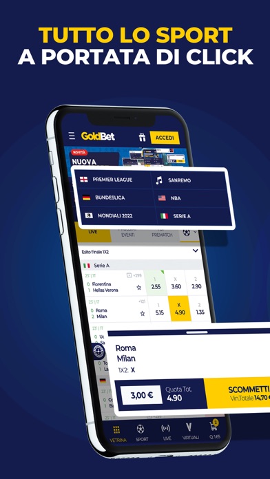 GoldBet Scommesse Sportiveのおすすめ画像1