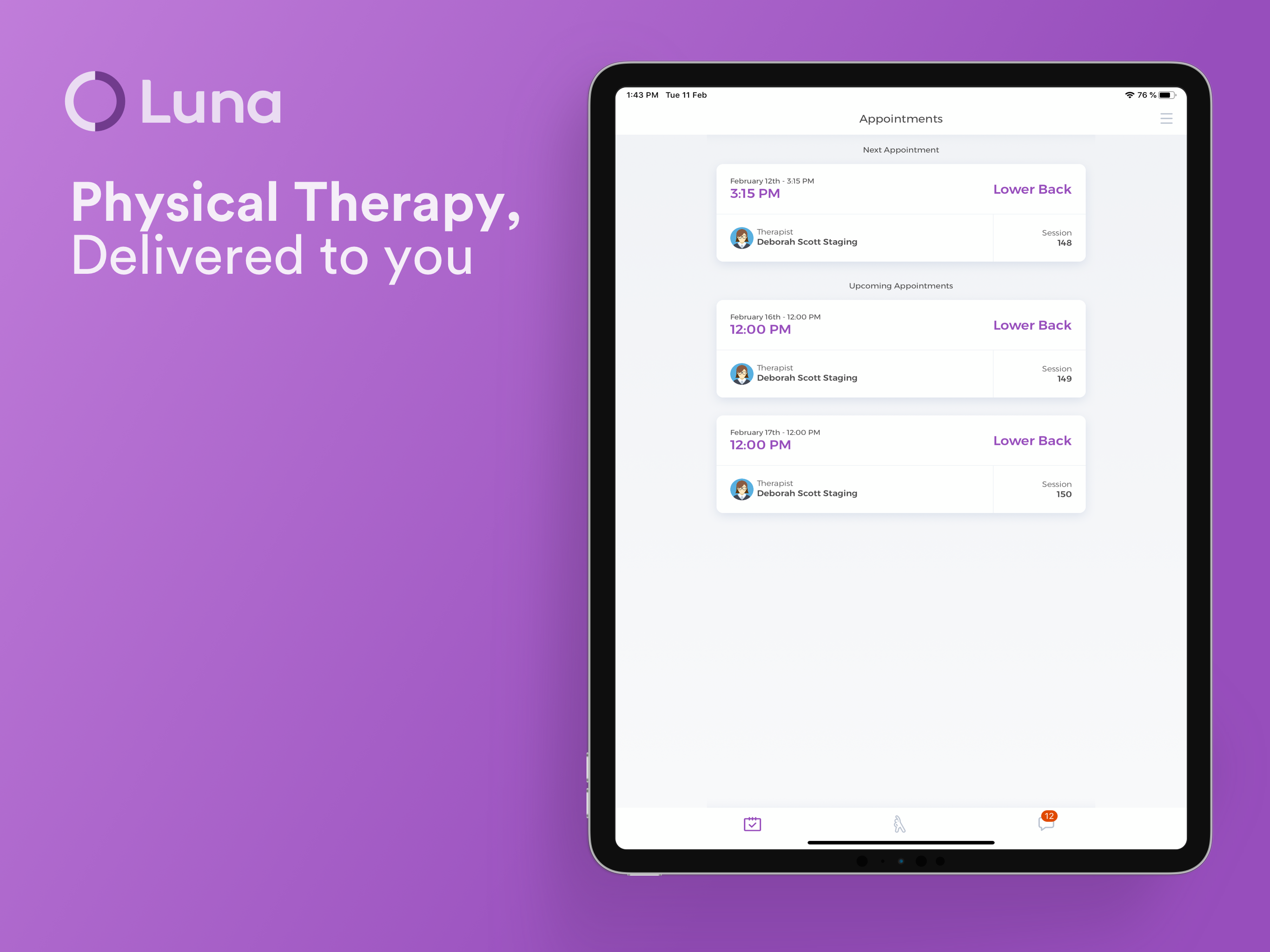 Luna Physical Therapy screenshot 7