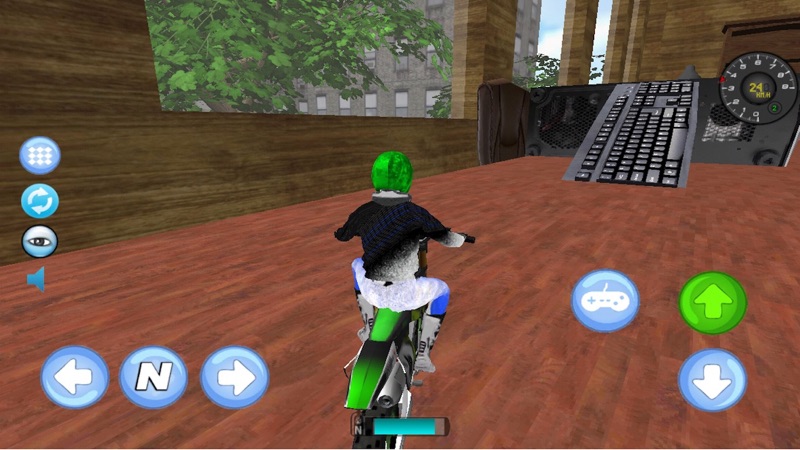 Office Motor-cycle Race-r 3D screenshot 2