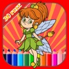 Princessfairy and Mermaid Coloring Marker For Girl - iPhoneアプリ