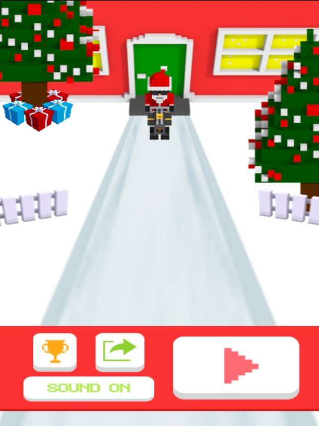 Bad Ass Santa, game for IOS